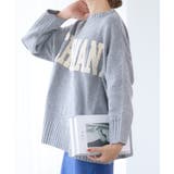 ボア ロゴ ニット | Growing Rich | 詳細画像7