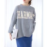 ボア ロゴ ニット | Growing Rich | 詳細画像8