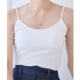 カップ付き バックオープンブラトップ キャミソール | Growing Rich | 詳細画像17