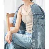 カップ付き バックオープンブラトップ キャミソール | Growing Rich | 詳細画像9