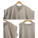 キーネックドルマンスリーブカットソー レディース トップス | Growing Rich | 詳細画像13