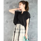 キーネックドルマンスリーブカットソー レディース トップス | Growing Rich | 詳細画像9