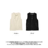デニムミドルジレ ジレ ベスト | Growing Rich | 詳細画像12