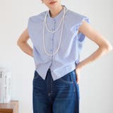 パフスリーブ ブラウス レディース | Growing Rich | 詳細画像1