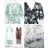 ワンピース シフォンワンピース 半袖 | Growing Rich | 詳細画像31
