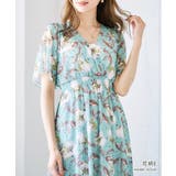 ワンピース シフォンワンピース 半袖 | Growing Rich | 詳細画像17