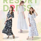 ワンピース シフォンワンピース 半袖 | Growing Rich | 詳細画像3