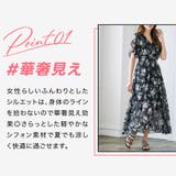 ワンピース シフォンワンピース 半袖 | Growing Rich | 詳細画像5