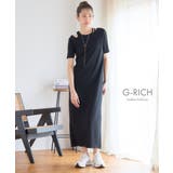 カットアウト リブ カットソーワンピース | Growing Rich | 詳細画像2
