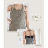 サマーツイード レイヤード キャミワンピース | Growing Rich | 詳細画像6 