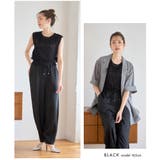 麻タッチ フリンジニット ノースリーブ | Growing Rich | 詳細画像13