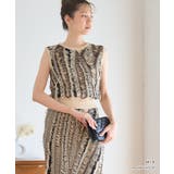 麻タッチ フリンジニット ノースリーブ | Growing Rich | 詳細画像17