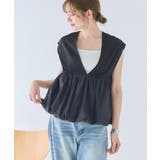 Vネック バルーン ベスト | Growing Rich | 詳細画像8