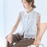 襟付き スカラップ レース | Growing Rich | 詳細画像1