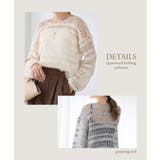 透かし編み ニット レディース | Growing Rich | 詳細画像6