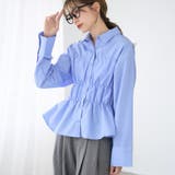 シャーリング シャツ ブラウス | Growing Rich | 詳細画像1 