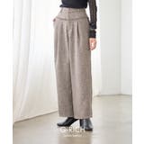 ブラウン | パンツ レディース ロング | Growing Rich