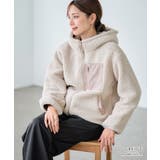 ボアジャケット レディース フード付き | Growing Rich | 詳細画像10 