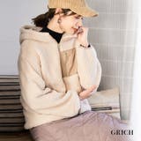 ボアジャケット レディース フード付き | Growing Rich | 詳細画像1 