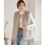 ロングフォックス ファーベスト レディース | Growing Rich | 詳細画像6