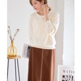 [トップス] 袖ボタン クルーネックニットトップス[250401] | Growing Rich | 詳細画像8 