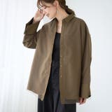 [トップス]チュールかぶせブロードシャツ[250510] | Growing Rich | 詳細画像1 