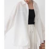 [トップス]チュールかぶせブロードシャツ[250510] | Growing Rich | 詳細画像9 