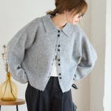 ポロニット カーディガン 襟付き | Growing Rich | 詳細画像1