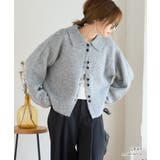 ポロニット カーディガン 襟付き | Growing Rich | 詳細画像8