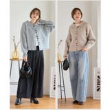 ポロニット カーディガン 襟付き | Growing Rich | 詳細画像9