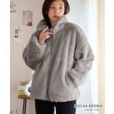 スタンドカラー ファーブルゾン[250218] | Growing Rich | 詳細画像2 