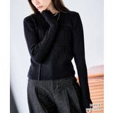 ビスチェ風ドッキング リブニット ニット | Growing Rich | 詳細画像14