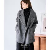 シャギー ミドルダブル コクーンコート[250431] | Growing Rich | 詳細画像2 
