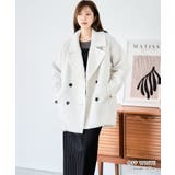 シャギー ミドルダブル コクーンコート[250431] | Growing Rich | 詳細画像6 