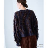 フリンジ配色 ニット レディース | Growing Rich | 詳細画像9 