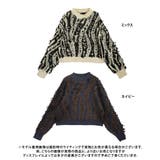 フリンジ配色 ニット レディース | Growing Rich | 詳細画像11 