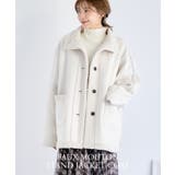 フェイクムートンジャケット レディース ボアジャケット | Growing Rich | 詳細画像4 