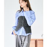 MIXニット チューブトップビスチェ [250505] | Growing Rich | 詳細画像2 