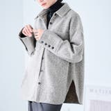 ループツイード シャツジャケット シャツ | Growing Rich | 詳細画像1 