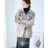 ループツイード シャツジャケット シャツ | Growing Rich | 詳細画像2 