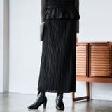 スリットなし プリーツスカート ロング | Growing Rich | 詳細画像1 