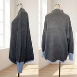 配色ニット ニット プルオーバー | Growing Rich | 詳細画像10 