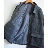 襟レザー シャギー コート | Growing Rich | 詳細画像12 