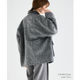 襟レザー シャギー コート | Growing Rich | 詳細画像8 