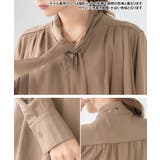 サテンボウタイブラウス[251219] | Growing Rich | 詳細画像15 