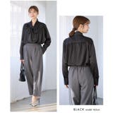 サテンボウタイブラウス[251219] | Growing Rich | 詳細画像6 