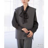 サテンボウタイブラウス[251219] | Growing Rich | 詳細画像7 