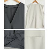 オケージョン ベスト Vネック | Growing Rich | 詳細画像20 