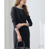 【GROWING RICH】カットリブ レイヤードヘンリーネックワンピース[26… | Growing Rich | 詳細画像3