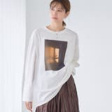 ニュアンス柄 ロンT Tシャツ | Growing Rich | 詳細画像1 